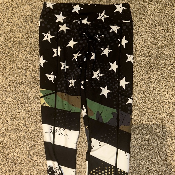 Curves and Combatboots leggings. Military edition. - Picture 4 of 4